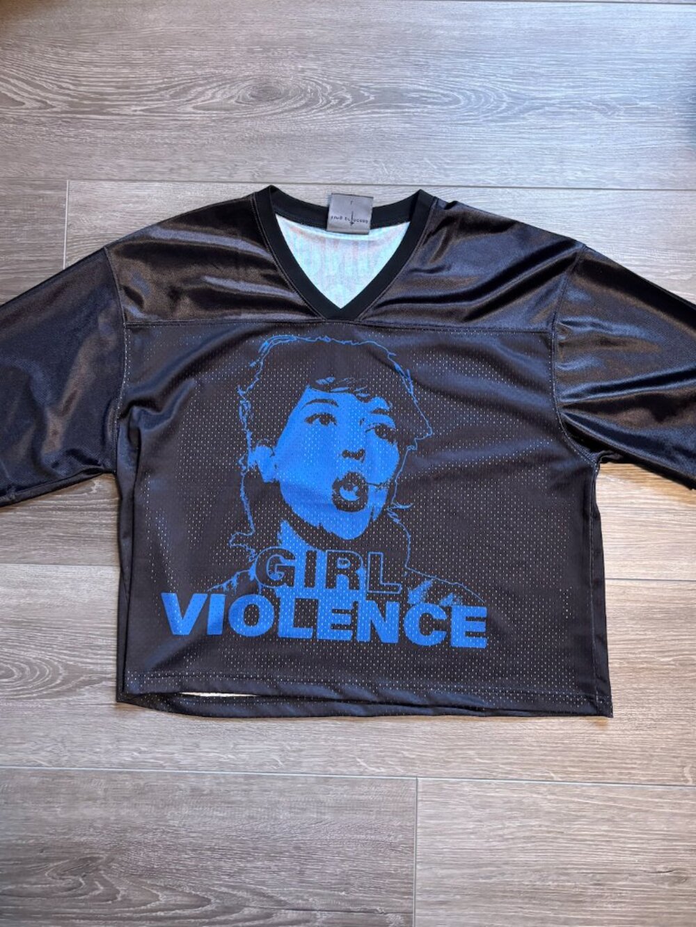 King Princess Girl Violence Tour Cropped Jersey